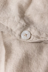 Linen Duvet Set, Natural