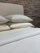 Herringbone Blanket, White