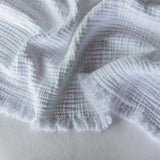 Madeira Throw, White