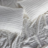 Linen Sheet Set, Pinstripe