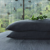 Madeira Sham Set, Charcoal