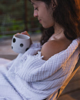 Madeira Coverlet, Grey