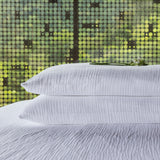 Madeira Sham Set, White