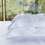 Piqué Coverlet Sham Set, White