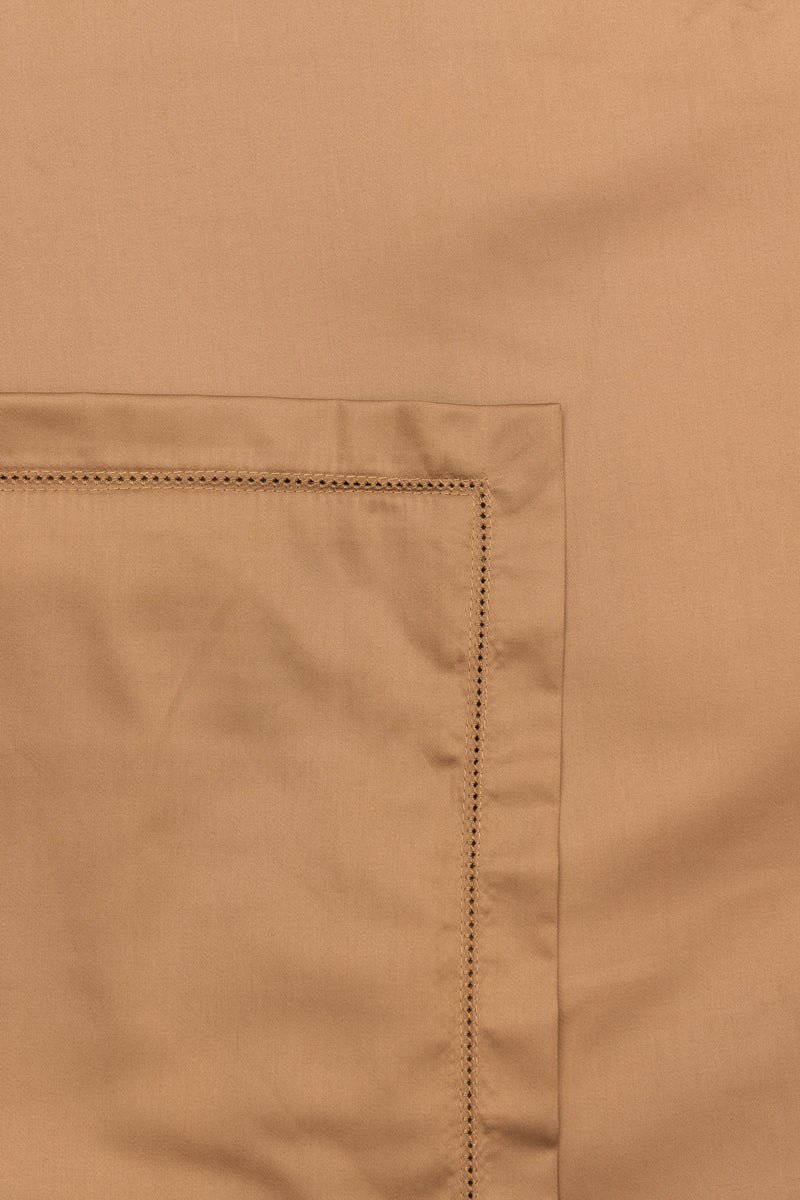 Hemstitch, Duvet Set, Woodrose