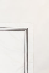 Five Star, Euro Sham, White/Grey