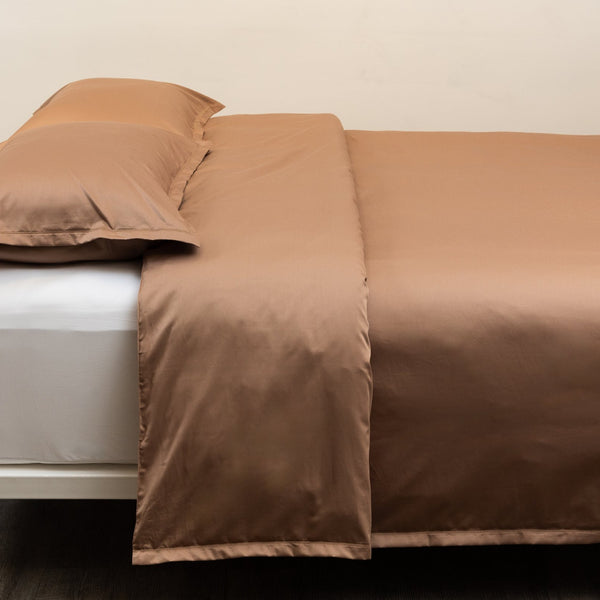 Hemstitch, Duvet Set, Woodrose