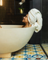 Waffle Towel Collection, White