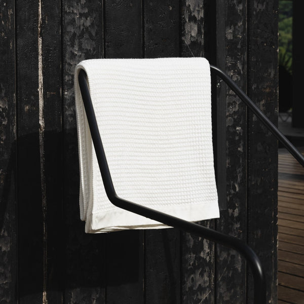 Waffle Towel Collection, White