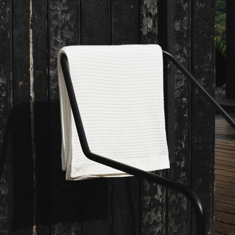 Waffle Towel Collection, White