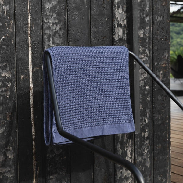 Waffle Towel Collection, Blue