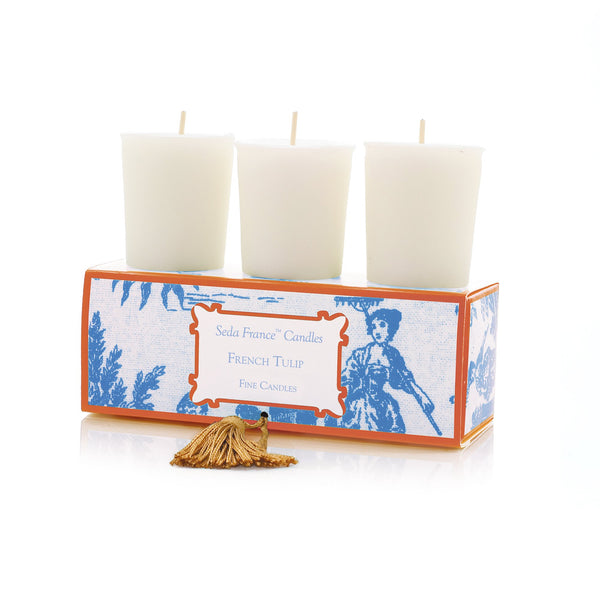 French Tulip Candle Set Mini