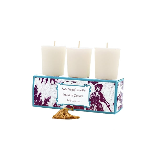 Japanese Quince Candle Set Mini