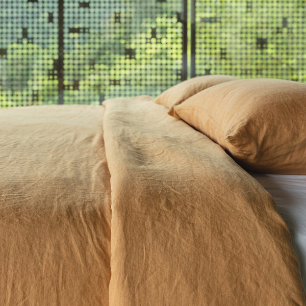 Linen Duvet Set, Clay