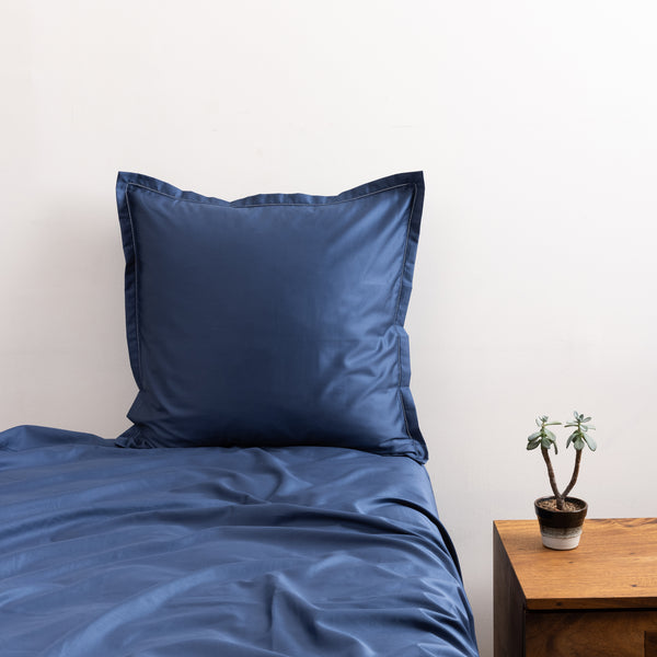 Hemstitch Euro Sham, Navy