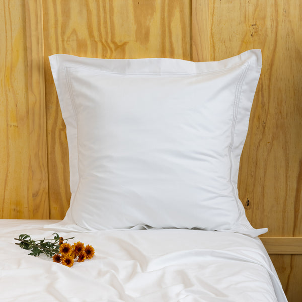 Five Star, Euro Sham, White/White