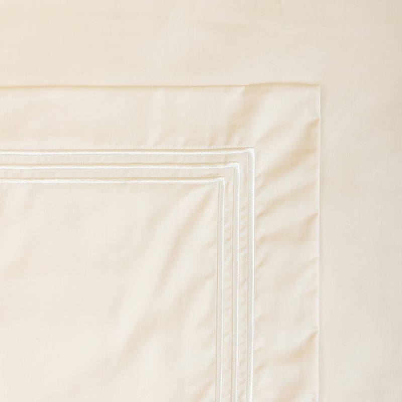 Five Star, Euro Sham, Cream/White