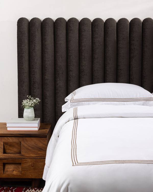 Five Star, Duvet Set, White/Taupe