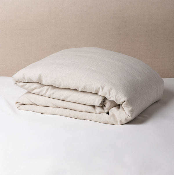 Linen Duvet Cover, Natural