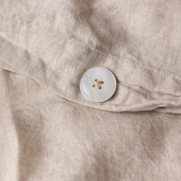 Linen Duvet Cover, Natural