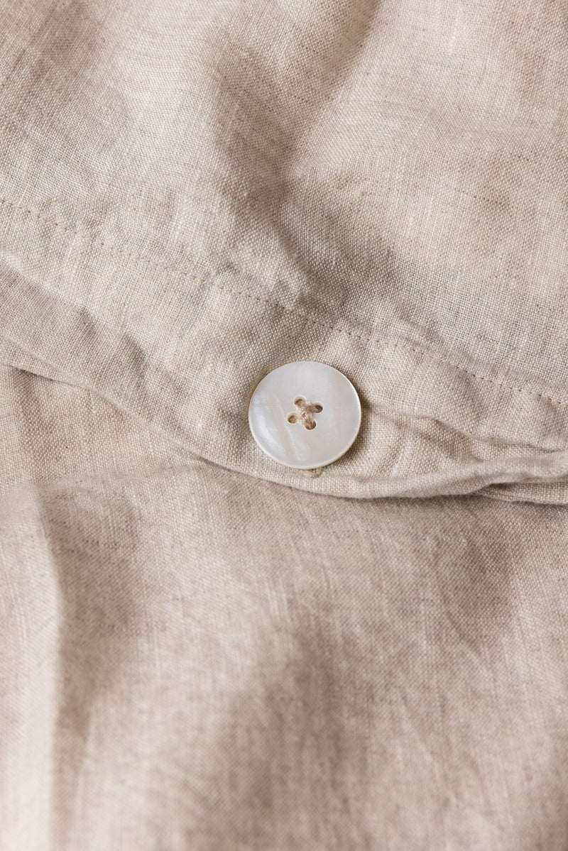 Linen Duvet Set, Natural