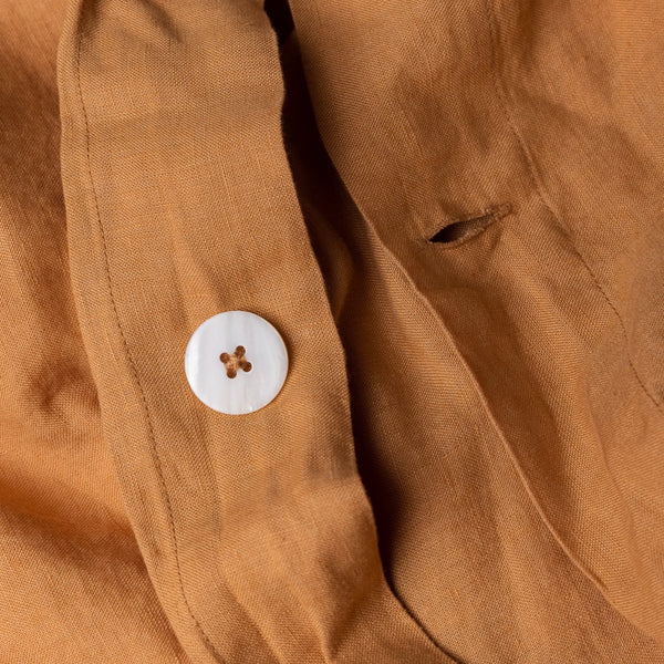 Linen Duvet Cover, Clay