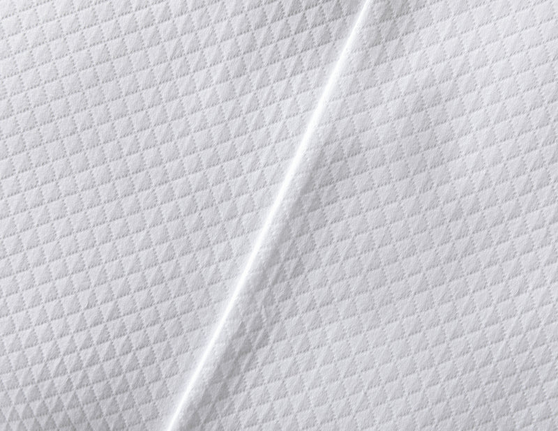 Piqué Coverlet Sham Set, White