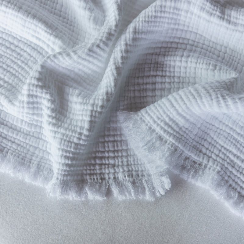 Madeira Coverlet, White