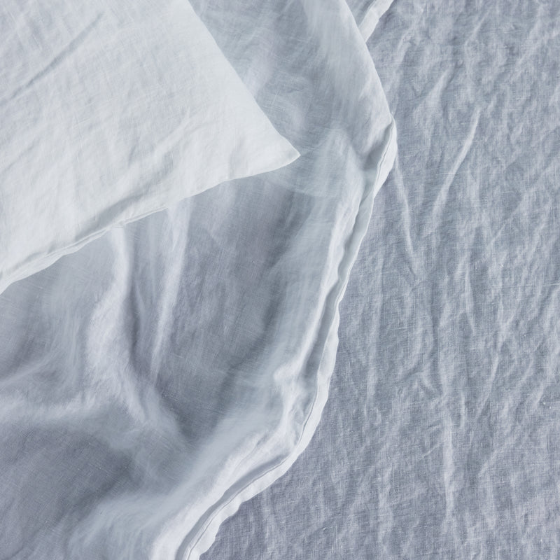 Linen Sheet Set, White