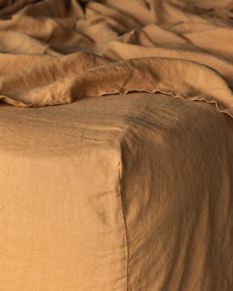Linen Sheet Set, Clay