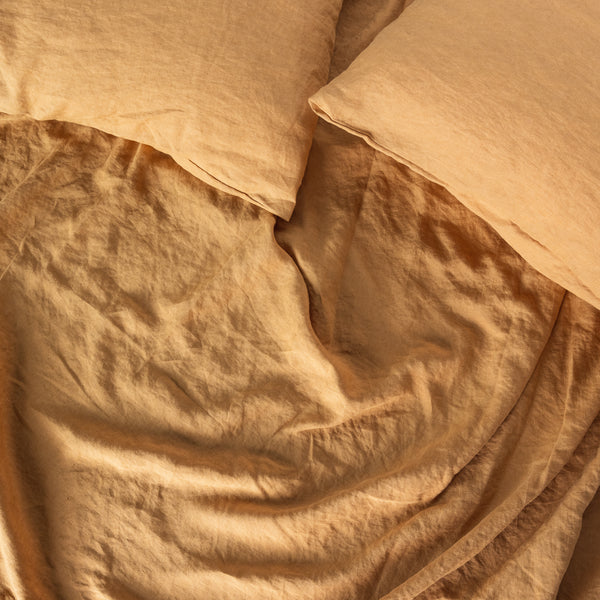 Linen Sheet Set, Clay