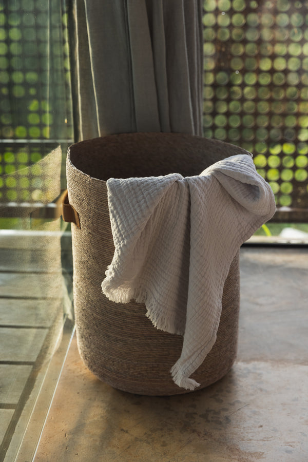 Madeira Throw, Grey