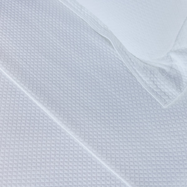 Piqué Coverlet, White