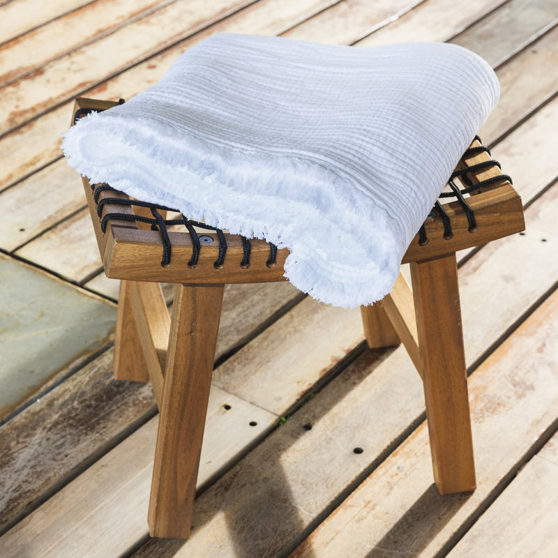 Madeira Coverlet, White