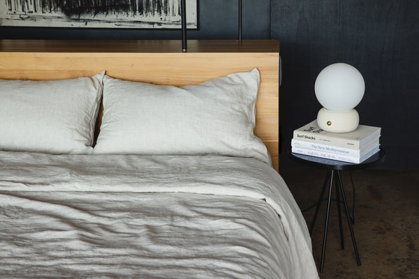 Linen Pillowcase Set, Natural
