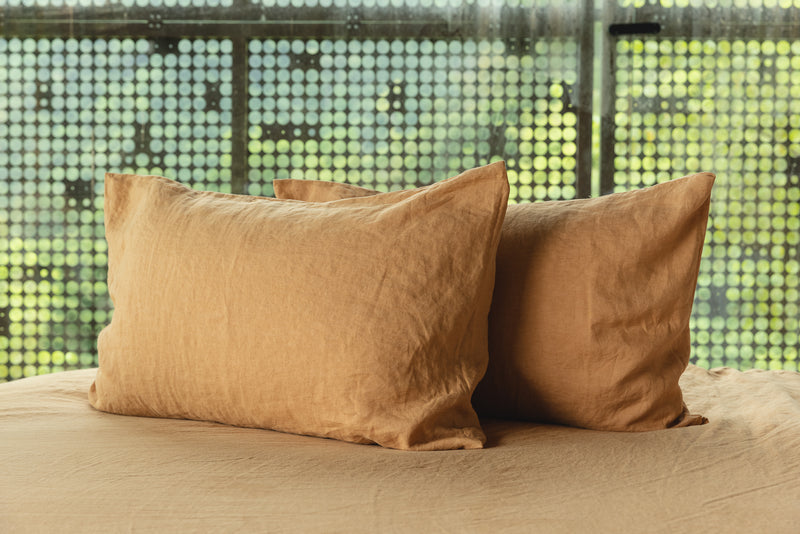 Linen Duvet Set, Clay