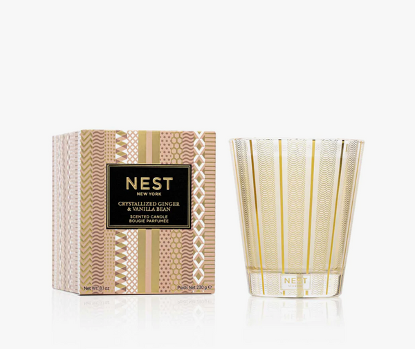 Crystallized Ginger & Vanilla Bean Classic Candle